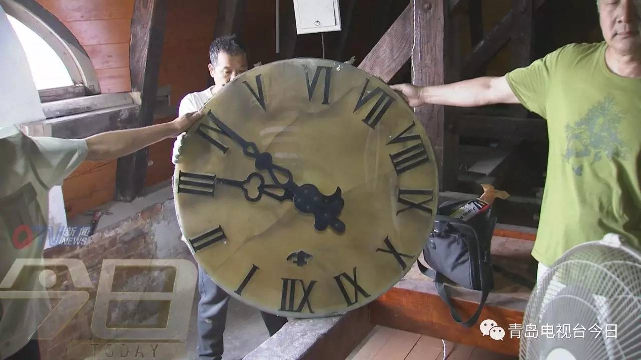 德国人专来青 只为这座陪青岛人超一世纪的钟