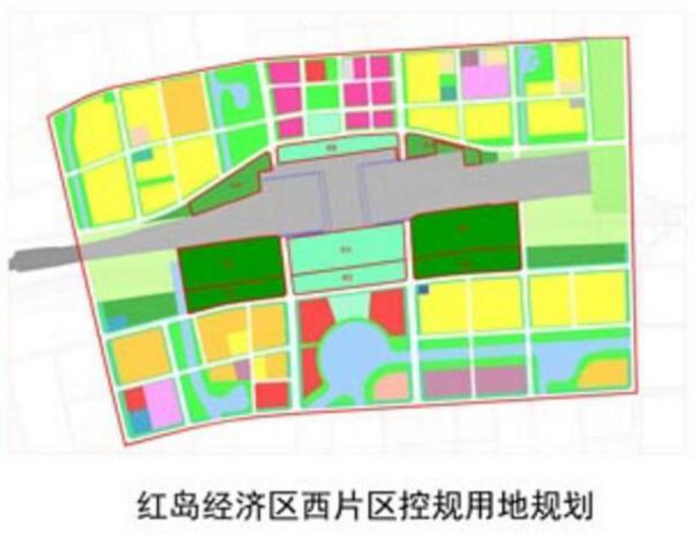 济青高铁红岛站配套工程 涵高架、停车场广场
