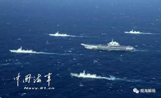 中国军队13天接连横穿第一岛链3个海峡 要干啥