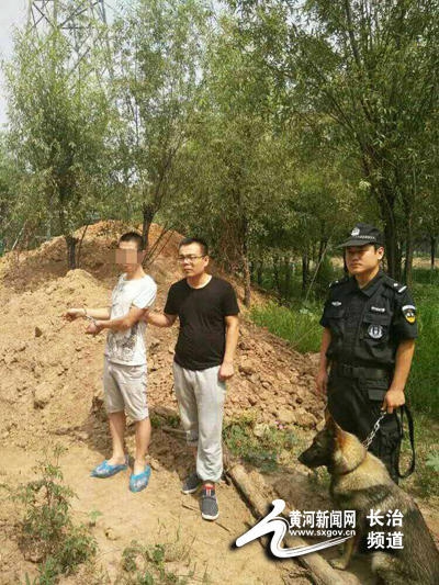 组图：山西3人使用挖掘机盗挖唐代古墓被刑拘