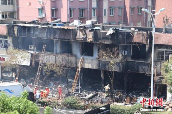 杭州餐馆爆炸事故尚有40人留院治疗 5名重伤者好转