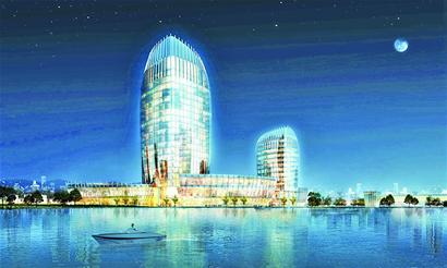 大沽河畔有了高端五星级酒店 总投资5亿
