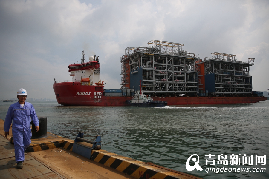 全球最大LNG工厂建造项目收官 青岛启程赴北极