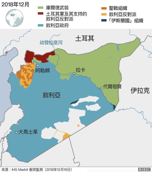 叙利亚局势地图图片