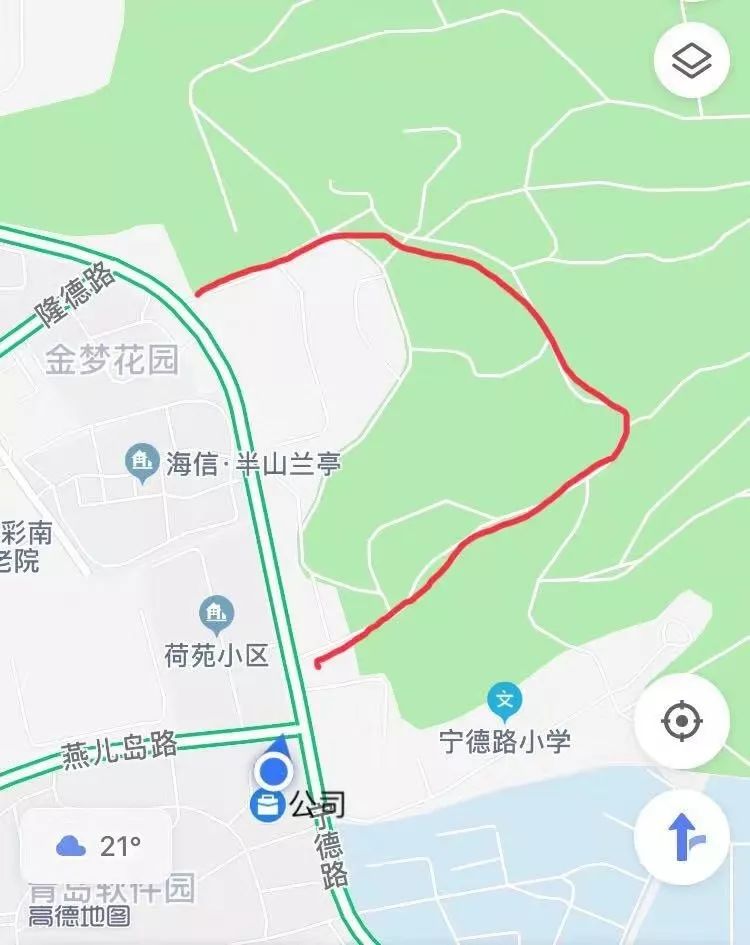 青岛浮山地图图片