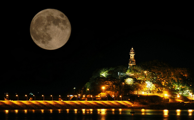 盘点青岛的赏月胜地 太清水月琅琊怀古