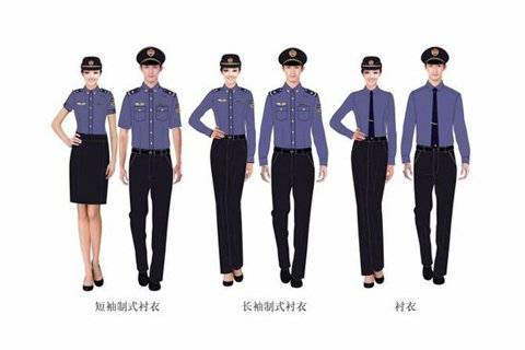 城管统一制服亮相 女队员夏季着短裙装(图)