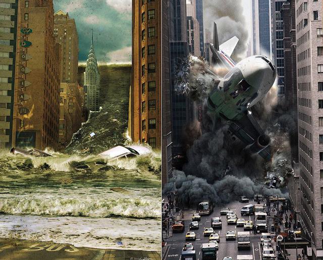 死神来了地球版：艺术家描绘各种世界末日场景