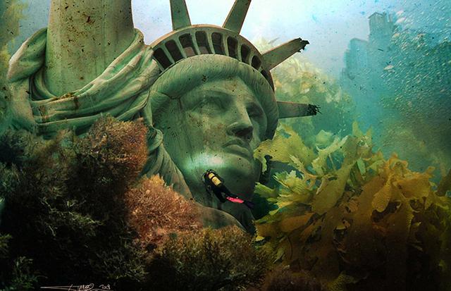 死神来了地球版：艺术家描绘各种世界末日场景