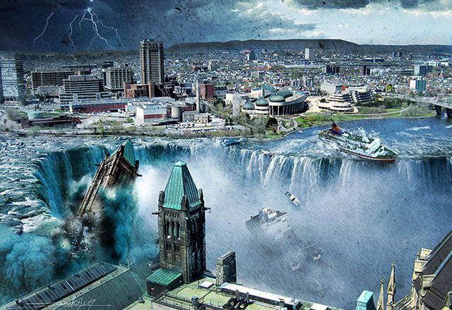 死神来了地球版：艺术家描绘各种世界末日场景