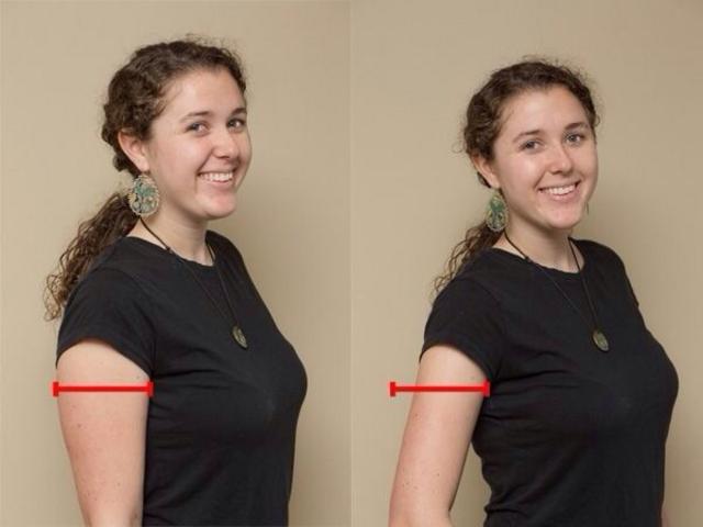 拍照显瘦窍门走红 真人示范对比太实用 拍照显瘦窍门走红 真人示范对比太实用