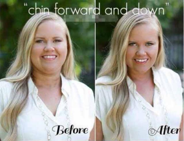 拍照显瘦窍门走红 真人示范对比太实用 拍照显瘦窍门走红 真人示范对比太实用