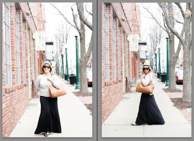 拍照显瘦窍门走红 真人示范对比太实用 拍照显瘦窍门走红 真人示范对比太实用