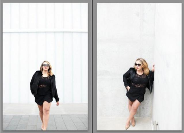 拍照显瘦窍门走红 真人示范对比太实用 拍照显瘦窍门走红 真人示范对比太实用