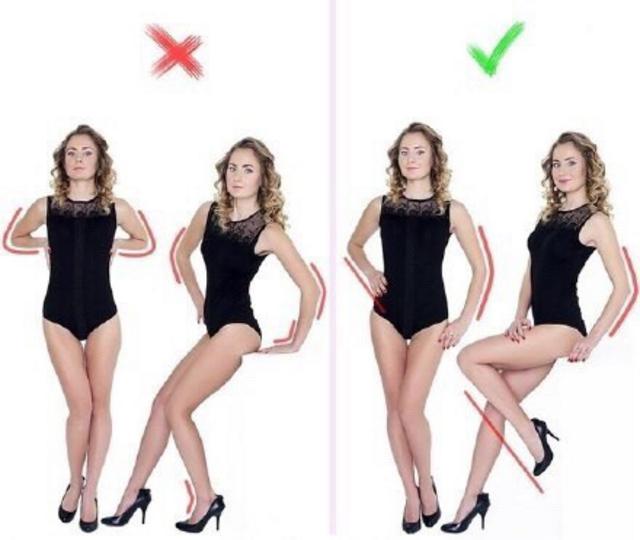 拍照显瘦窍门走红 真人示范对比太实用 拍照显瘦窍门走红 真人示范对比太实用