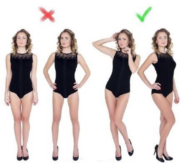 拍照显瘦窍门走红 真人示范对比太实用 拍照显瘦窍门走红 真人示范对比太实用