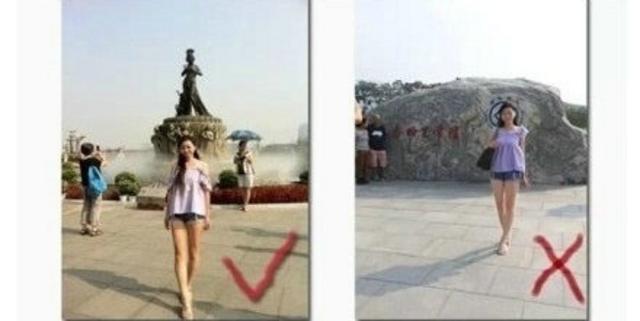 拍照显瘦窍门走红 真人示范对比太实用 拍照显瘦窍门走红 真人示范对比太实用