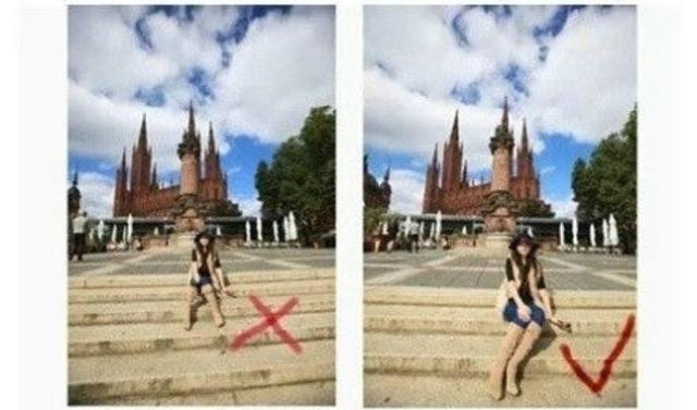 拍照显瘦窍门走红 真人示范对比太实用 拍照显瘦窍门走红 真人示范对比太实用