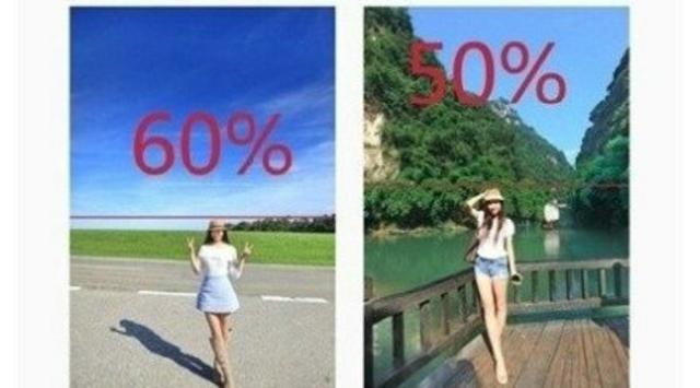 拍照显瘦窍门走红 真人示范对比太实用 拍照显瘦窍门走红 真人示范对比太实用