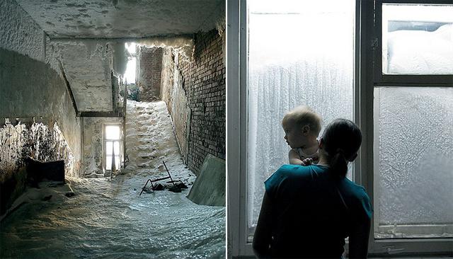 俄世界最北城市居民忍受零下55度超低温 俄世界最北城市居民忍受零下55度超低温