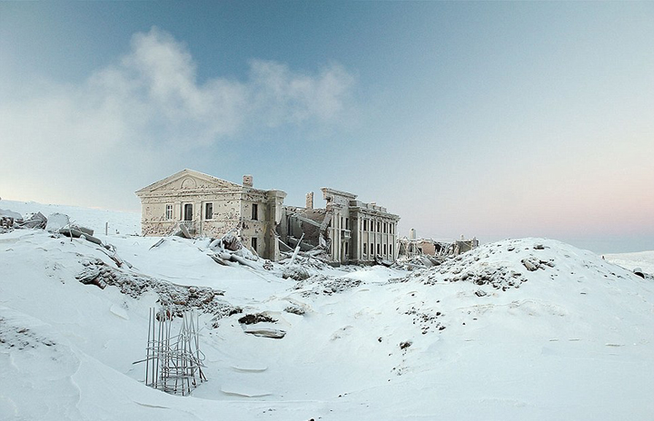 俄世界最北城市居民忍受零下55度超低温