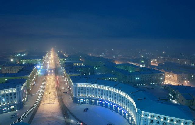 俄世界最北城市居民忍受零下55度超低温 俄世界最北城市居民忍受零下55度超低温