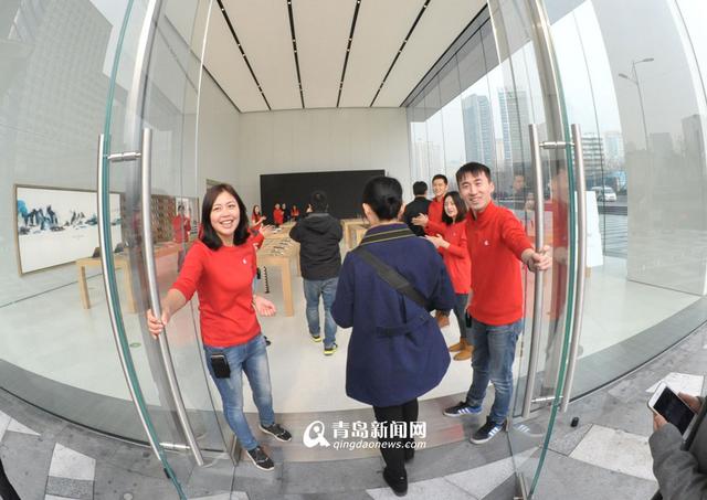 山东首家苹果直营店周六开业 内景揭秘