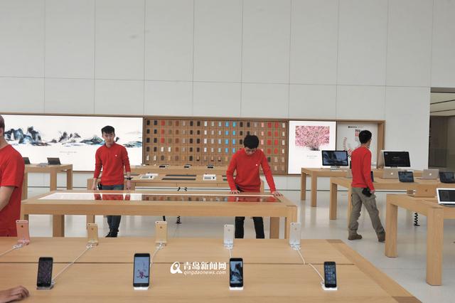 山东首家苹果直营店周六开业 内景揭秘