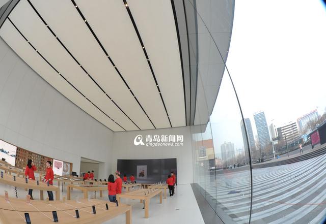 山东首家苹果直营店周六开业 内景揭秘