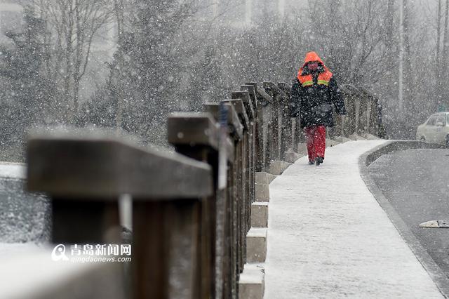 高清:上班首日青岛下鹅毛大雪 天地一片白茫茫 高清:上班首日青岛下鹅毛大雪 天地一片白茫茫