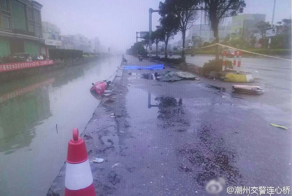 雾天小车冲入水沟一家4口亡