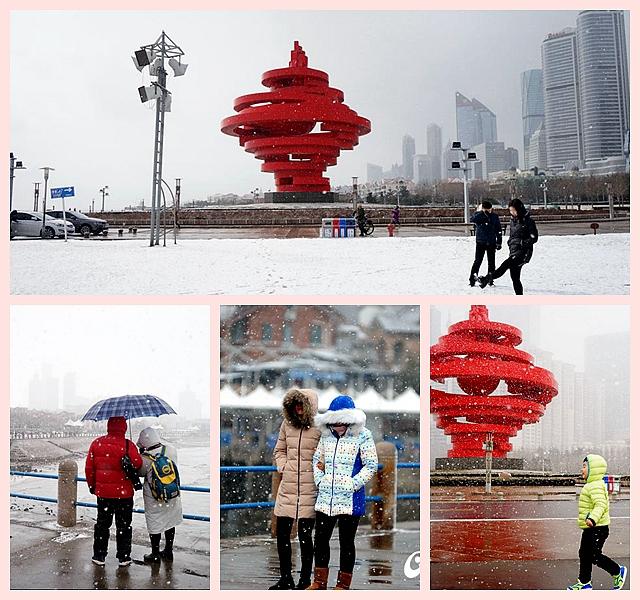 【攒新闻】猴年首雪网友晒欢乐 总有一张萌翻你