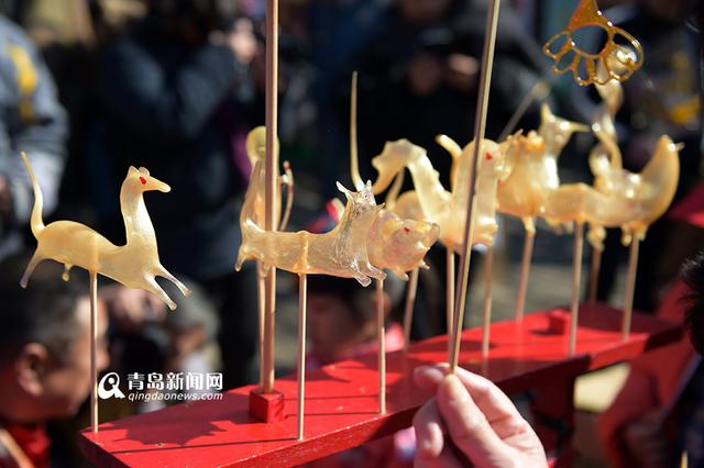高清：糖球会上的老手艺 糖画糖人好看又好吃