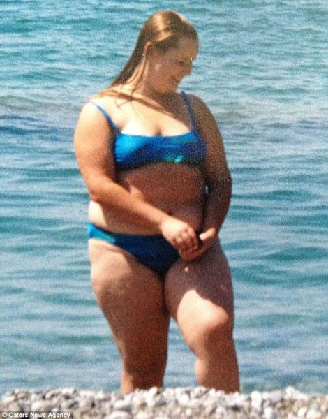 每个胖子都是潜力股! 200斤胖姑娘减肥后惊艳世人