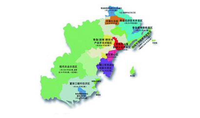 西海岸总体规划：布局一核双港三带多区