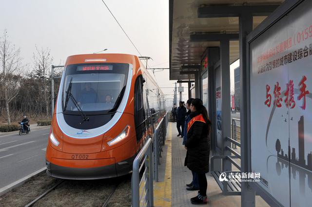 有轨电车本周六试运行 流水发车全程2元