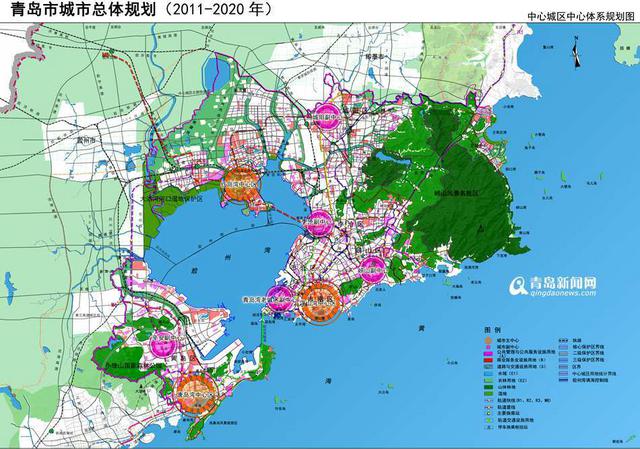 青岛白沙河南岸规划图片