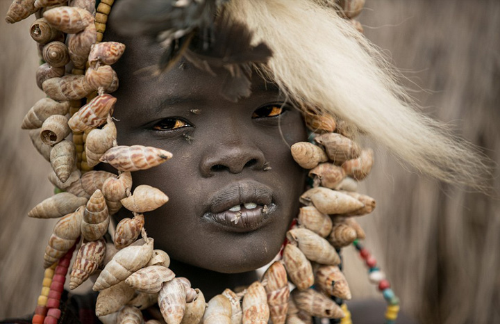 非洲黑人部落图片