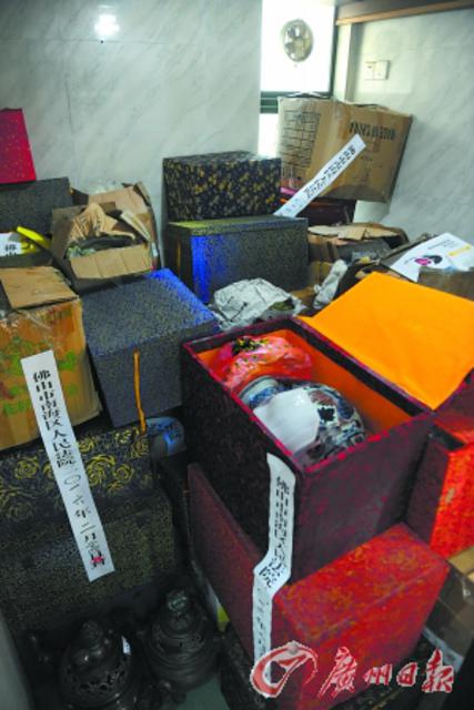 涉案物品已被法院用封条封存。