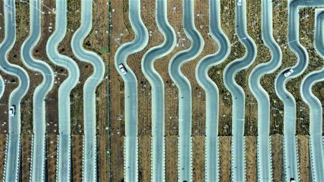 记者空拍惜福镇考试中心 揭秘考试流程