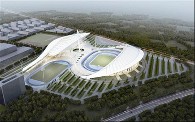 组图:山大青岛校区进入百天倒计时 红顶灰面带老青岛风情