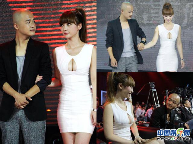 包贝尔柳岩昔日同框瞬间：男方多次瞄巨乳 大尺度床戏曝光