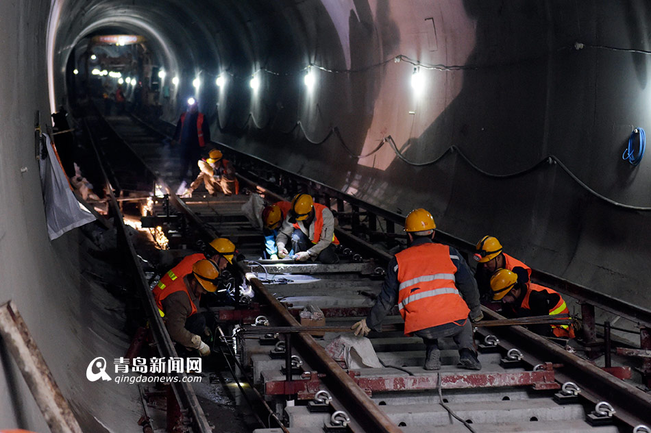 探访地铁3号线错埠岭站 本月底主体完工