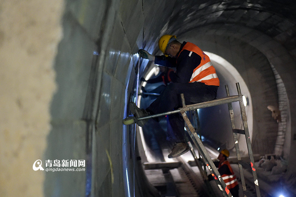 探访地铁3号线错埠岭站 本月底主体完工