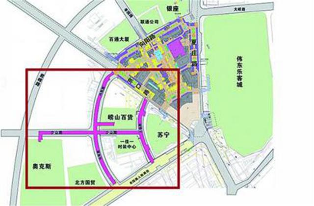 出地铁就能逛街 李村商圈地下实现全联通