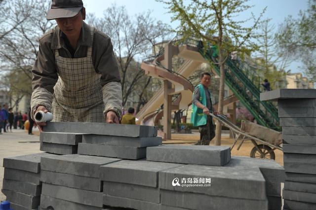 沧口大滑梯整修完工 修旧如旧重现风采(组图)