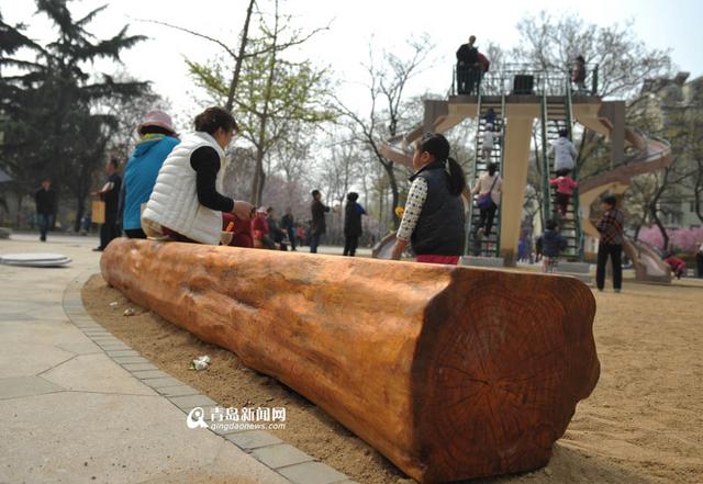 沧口大滑梯整修完工 修旧如旧重现风采(组图)