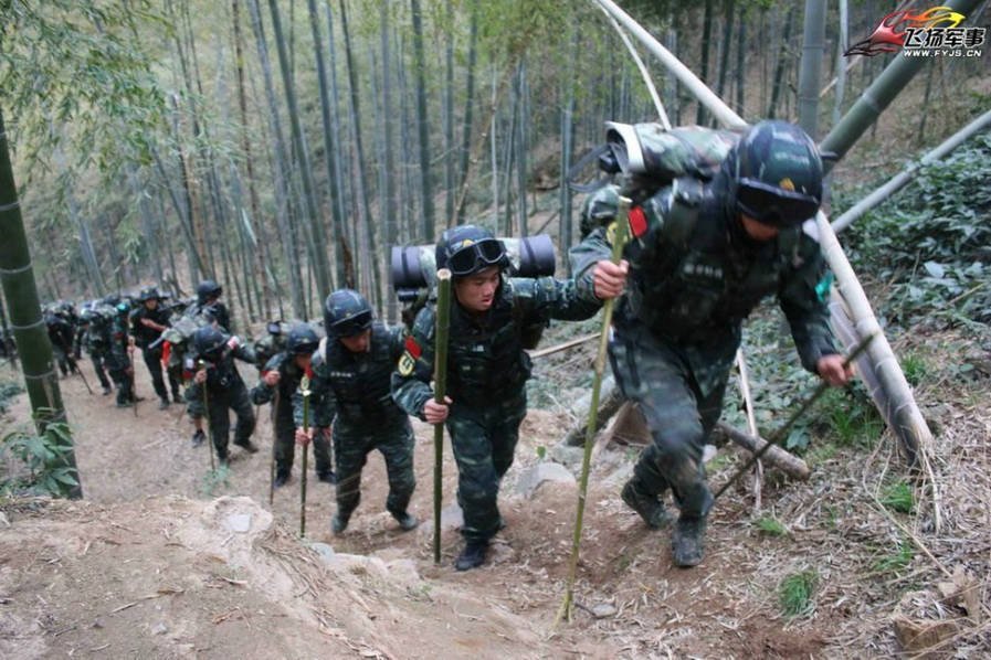 俩毛贼慌不择路撞进武警训练场 被当场抓获