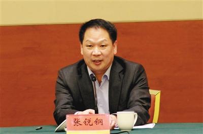 天津港集团新任董事长张锐钢。