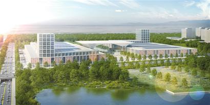 红岛国际会展中心开建 相当于青岛国际会展中心3倍